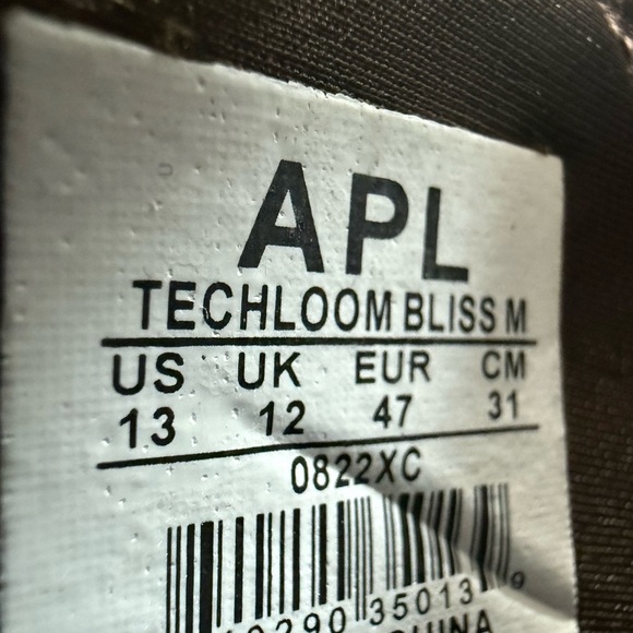 Athletic Propulsion Lab APL Shoes Mens Sz13 Running Techloom Bliss Choc/Almond - Picture 6 of 8